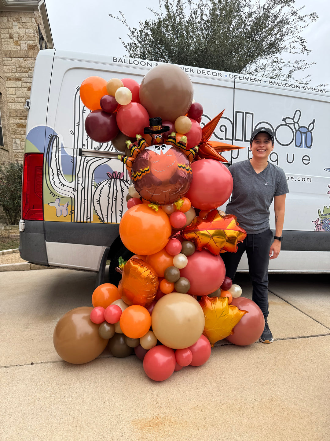 Thanksgiving Free Standing Garland