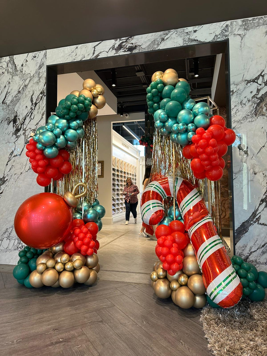 Xmas Standing Garland