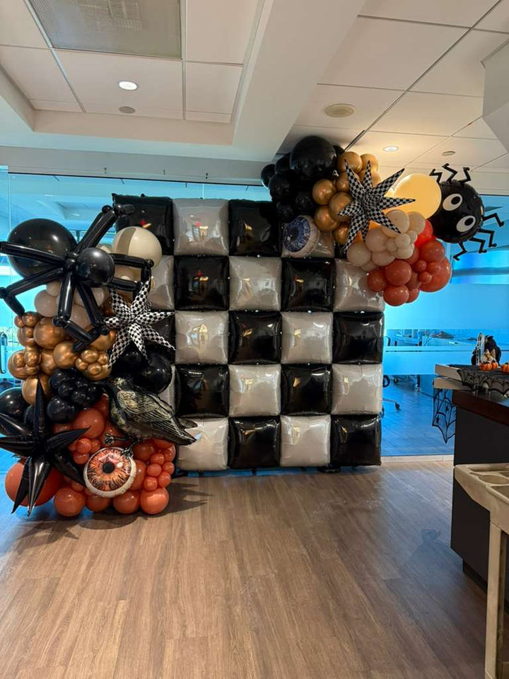 Halloween Backdrop Wall