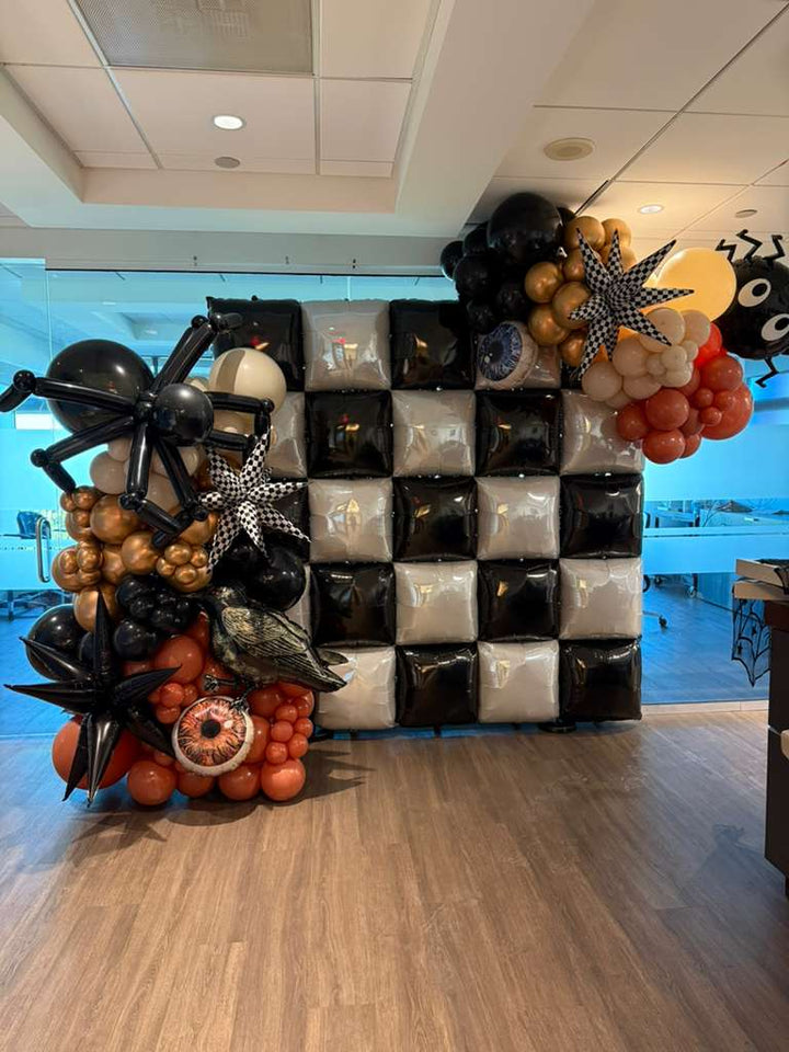 Halloween Backdrop Wall