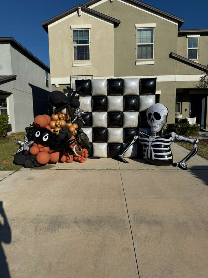 Halloween Backdrop Wall