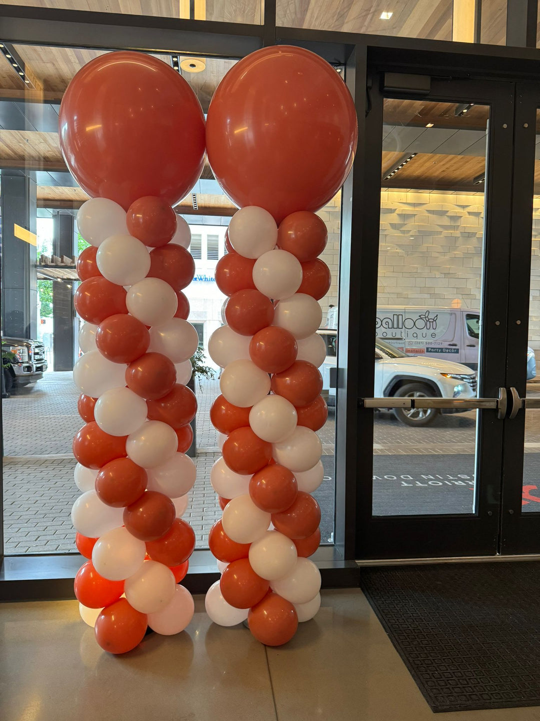Column with 30" topper
