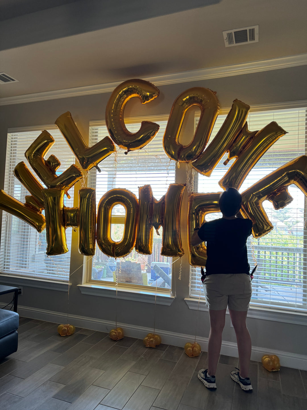Welcome Home Letters Set