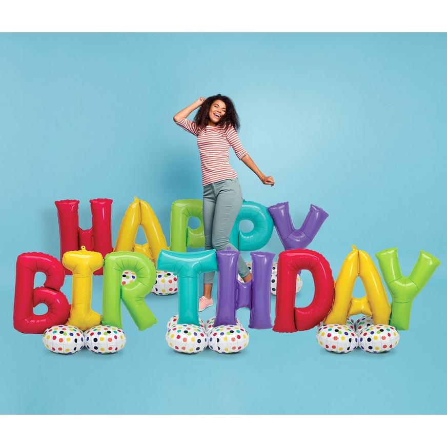 Airloonz Happy Birthday Phrase