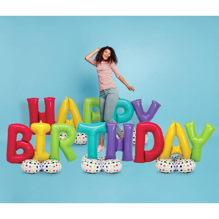 Airloonz Happy Birthday Phrase