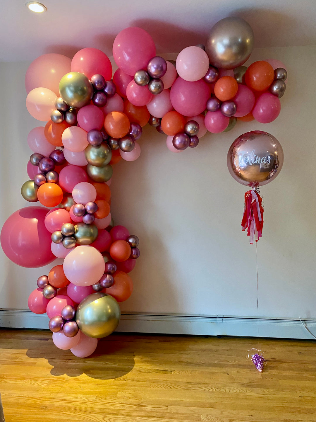 Organic Garland - Plain Balloons