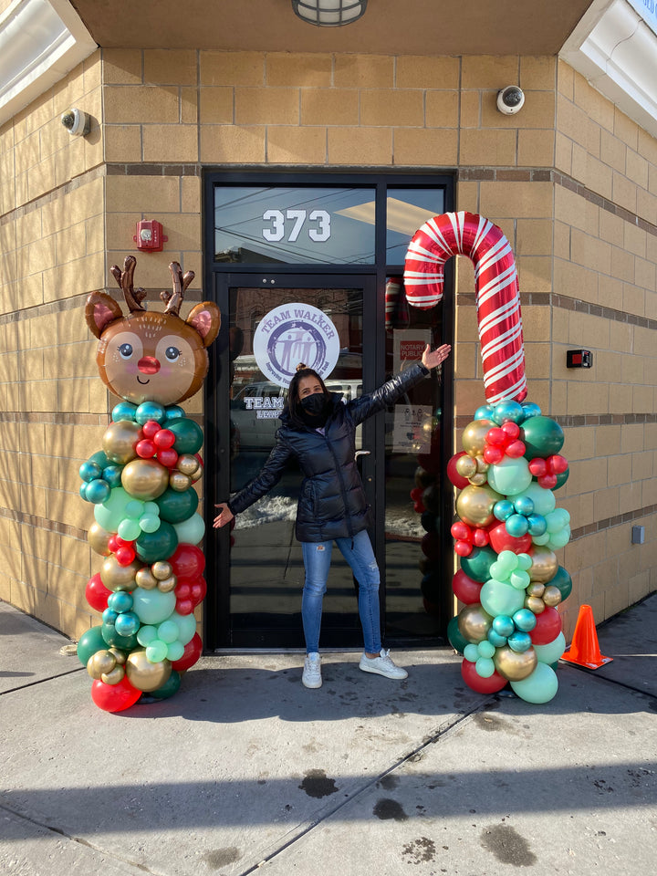 Holiday Column w/ Topper