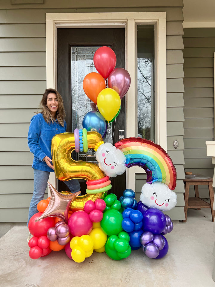 Colorful Rainbow Birthday