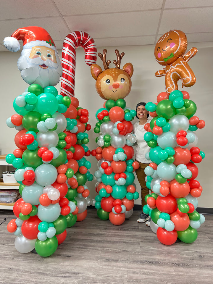 Holiday Column w/ Topper