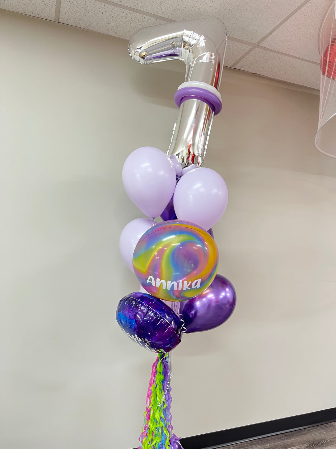 Number Birthday Bunch with Tassel