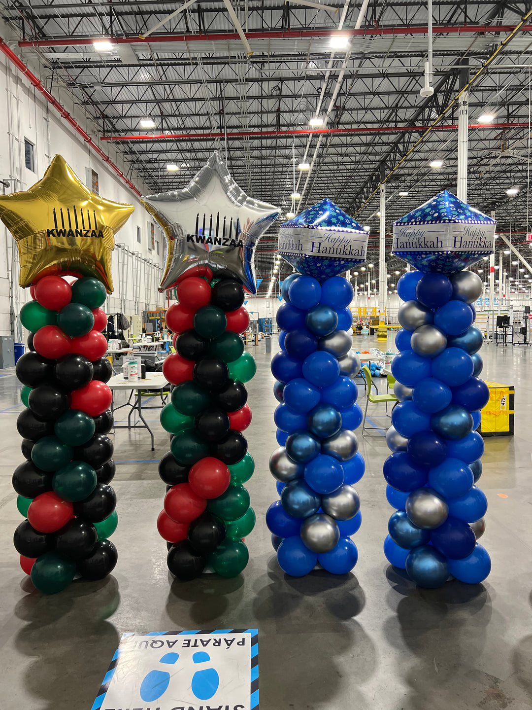 Holiday Column w/ Topper